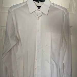 Stafford white dress shirt
